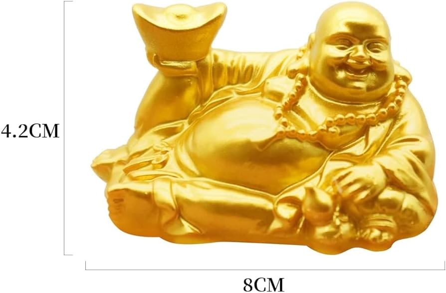 金運布袋さん、大理石土台付き Amazon.co.jp: Archnote 布袋様 置物 七福神 風水グッズ 置き物