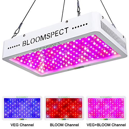 BLOOMSPECT Double Chips Series 1500W LED Grow Light Full Spectrum for Indoor Plants