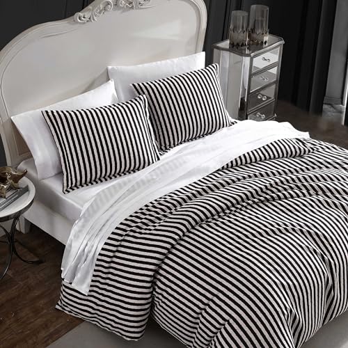 Housse de couette Betsey Johnson anti-plis pour lit double Queen size chic - 4