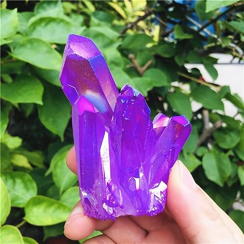 Amethyst Cluster en quartz pour ornement de salon zen
