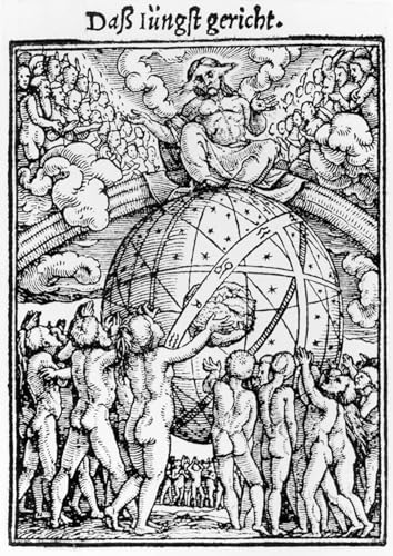Affiche Le Jugement Dernier par Hans Holbein pour décoration murale 60x90cm