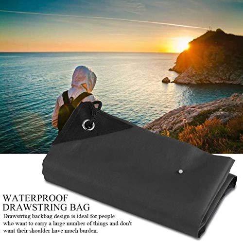 Drawstring Backpack Mermaid Tail Scales Fish Scale Pattern Bag Water Resistant Lightweight Gym Sackpack For Hiking Yoga Gym Swimming Travel Beach #TOP3