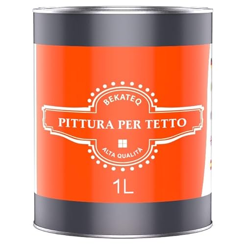BEKATEQ Pittura per Tetto Grigio Cemento 1L BE-510