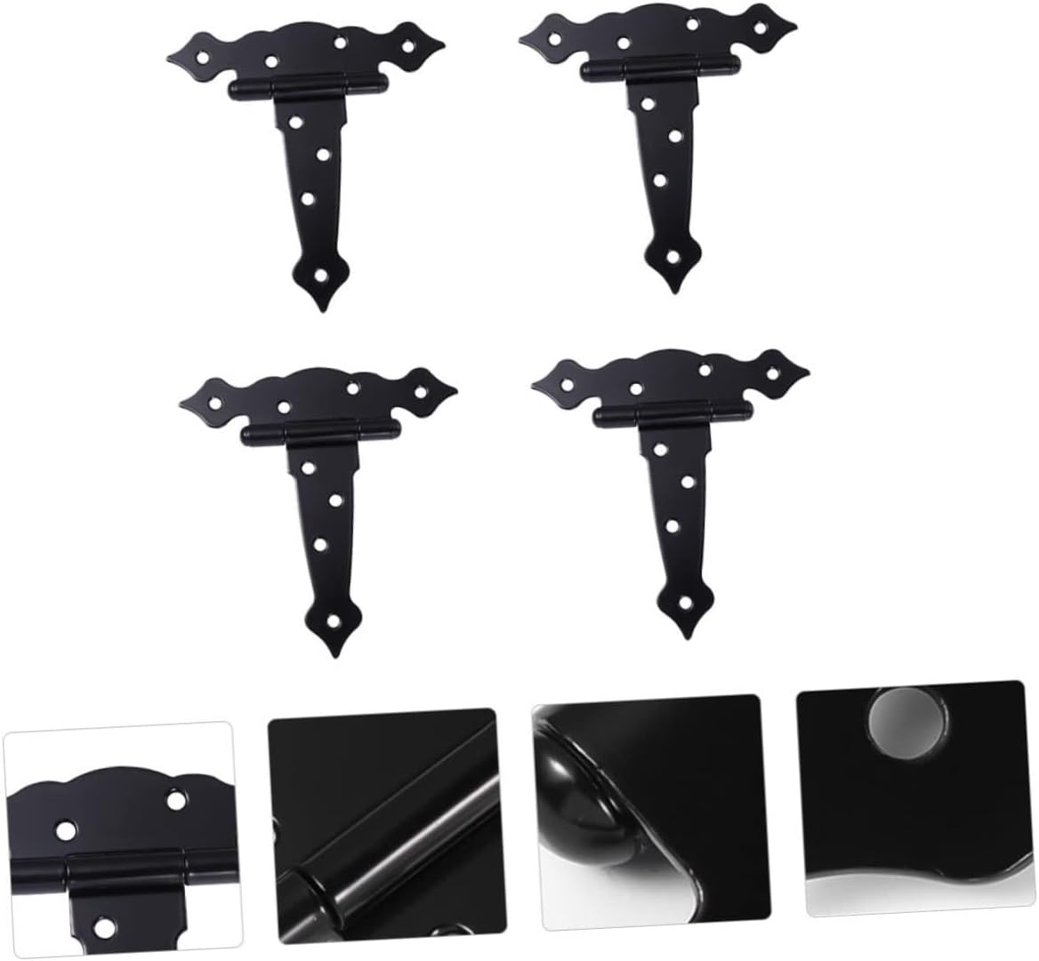 Balacoo Professionally Designed Door Hinges Decorative t Hinges for Indoor Outdoor Buildings