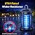 Bug Zapper Outdoor,15w Electric Mosquito Zapper with LED Light for Indoor,4200V Insect Fly Zapper Waterproof with 8.92ft Power Cord,Fly Trap Outdoor for Home,Patio,Backyard,Garden,Camping