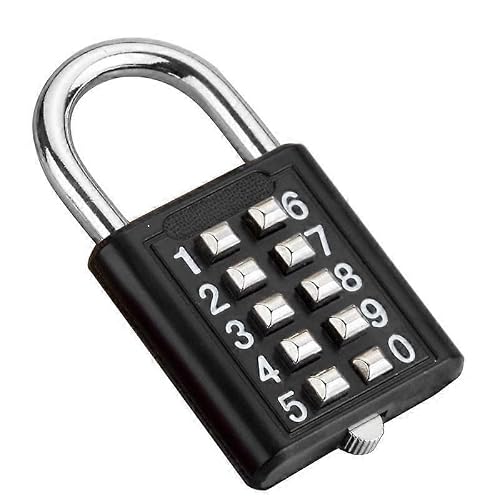 Joyhappst Image Color 8-Digit Combination Lock, Anti-Theft 8 Digit Combination Lock Combination Lock