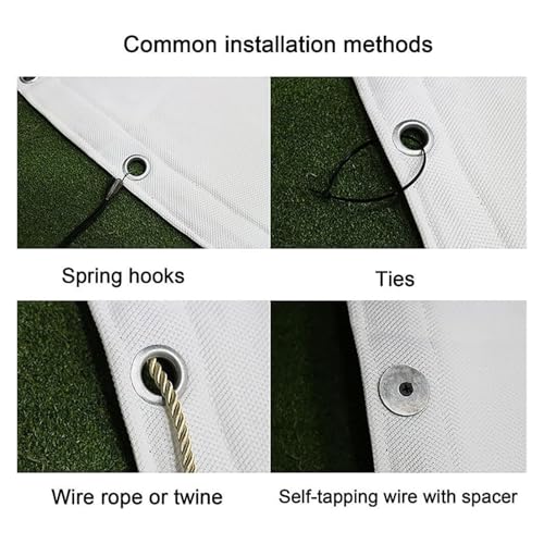 Écran de projection pour simulateur de golf impact screen toile blanche - 3