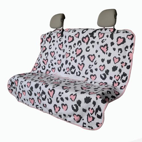 Image of Car Seat Cover Protector Front Seats,for Gym Workout,Running,Swimming,Beach and Hiking,Waterproof Sweat Towel Bucket Seat Covers for Trucks SUV Jeep (Leopard Print)