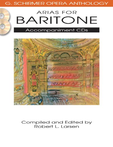 Arias for Baritone: G. Schirmer Opera Anthology Accompaniment CDs (2)