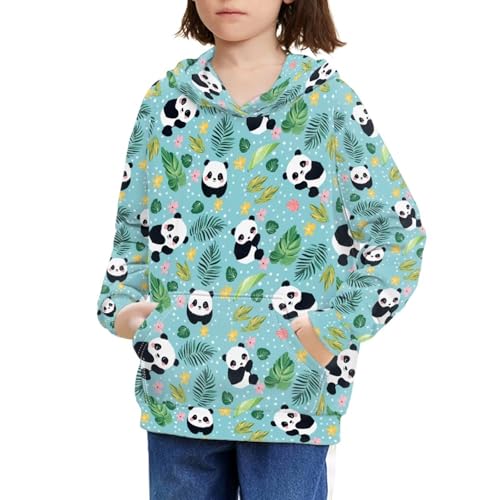 Upetstory Hoodies for Girls Boys Kids Long Sleeve Hooded Sweatshirt with Pockets S-XL3
