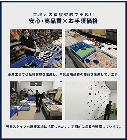 クライミングホールド ボルダリング ポリエステル樹脂製 グレー 30個セット 取付ボルトナット付き クライミング 【バルコニーネ】