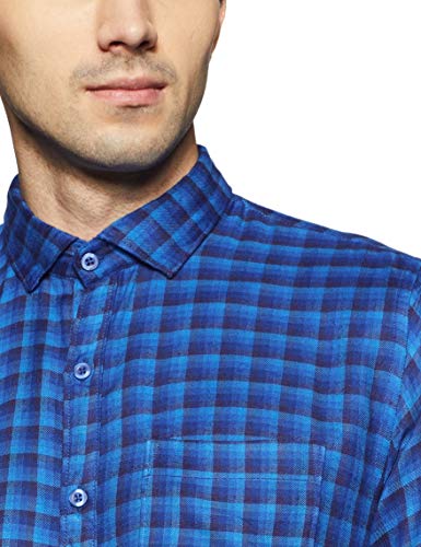 Image of Ruggers by Unlimited Men's Checkered Regular Fit Casual Shirt