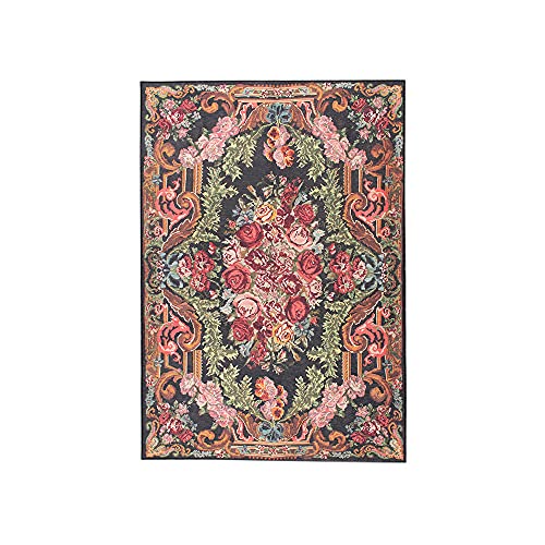 FRAAI Blumen Teppich - Estate Rosen Kelim Gold - 115x170cm - Baumwolle, Chenille - Flachgewebe - Geblümt, Rosen kelim… – Bild 3