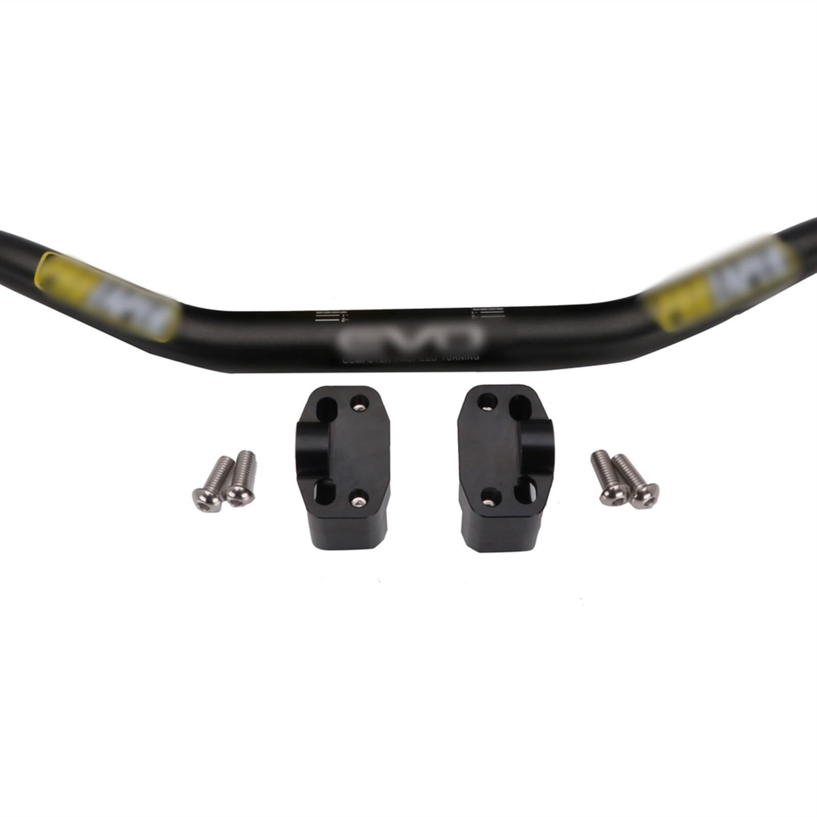 MANUBRIO MOTO BCR SEZIONE VARIABILE 28,6MM HDT06 ALLUMINIO ALTO 95MM - Foto 5