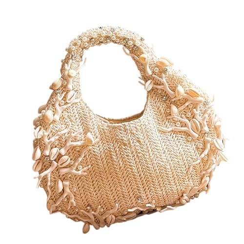 Sac de soirée en coquillage chic pour mariage et élégant sac à main de plage pour vos fêtes