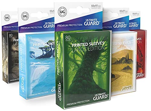 Amazon | Ultimate Guard Lands エディションスリーブ 標準サイズ 80ct