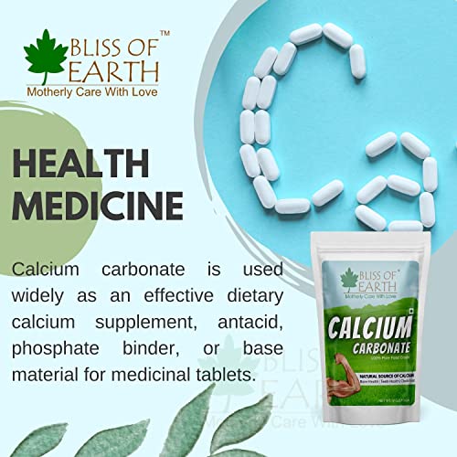Image of Bliss of Earth Calcium Carbonate Powder 113gm