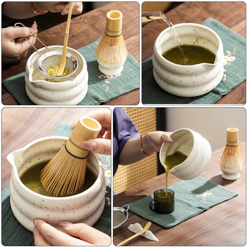 Kit de démarrage matcha pour éviter les grumeaux de thé vert - 6