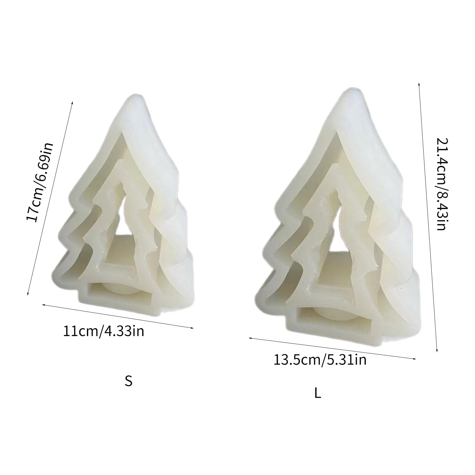 Simpatico albero di Natale candeliere stampi in silicone stampo gesso ornamento tavolo portacandele stampo soggiorno