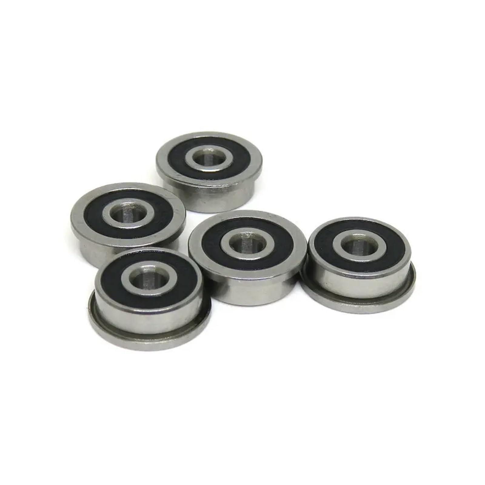 10 sztuk miniaturowych łożysk kulkowych z kołnierzem F623, F686, F688, F689, F695, F696 i F698-2RS 5 x 13 x 4 mm (F688-2rs 8x16x5mm)