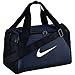 Nike Brasilia (Extra-Small) Duffel Bag NKBA5432 (Midnight Navy/Black/White)