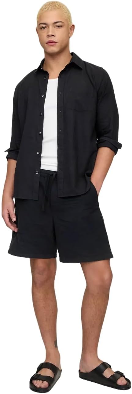 Gap Men's 7" Essential Linen Short