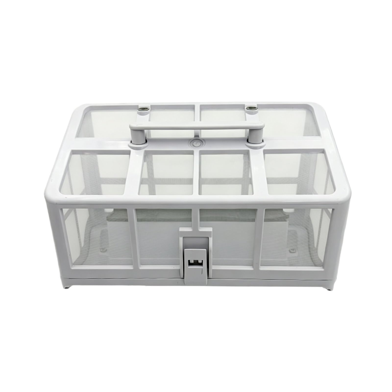 Cesta de Filtro con Tapa, Compatible con WYBOT | Se adapta al robot limpiador de piscinas C1PRO, pieza de repuesto for aspiradora de plástico ABS