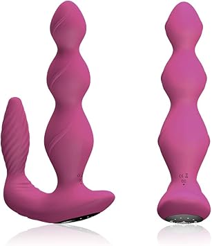 UTIMI Plugs Anales Recargable Masajeador de Silicona Vibrador ...