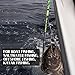 Fiblink Fishing Gaff Portable Travel Fish Gaff with S316 Stainless Steel Fishing Hook Non-Slip Camouflage Handle 2Piece Gaff for Saltwater Offshore 6'