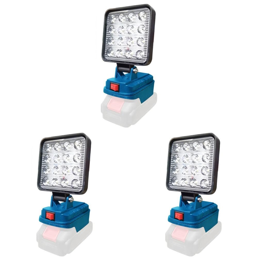 Wodoodporna lampa robocza LED z akumulatorem 6000 lumenów z podwójnymi portami USB i kempingiem