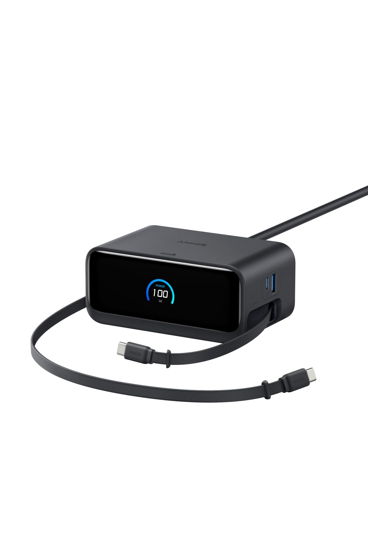 ☆人気商品☆ Anker Nano Charging St 応 ブラック 424 Anker Nano Charging Station (6-in-1, 67W) | 電源タップの製品