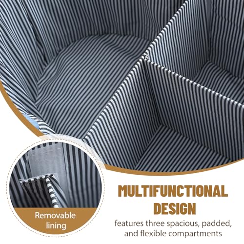 Panier de rangement pour couches et lingettes de bébé - Idéal table à langer