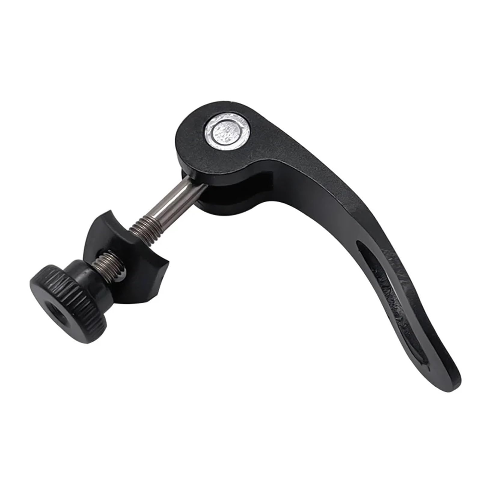 BPABDEITR Bike seat quick release lever, Bicycle Seat Quick Release Post Clamp Skewer Bolt M5x45mm Black