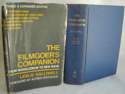 The Filmgoer's Companion: From Nickelodeon to N... B0026CMUGM Book Cover