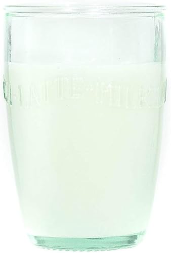 Miniatura 6 de Amici Home Vaso de leche italiano reciclado verde europeo, 13 onzas, juego de 6