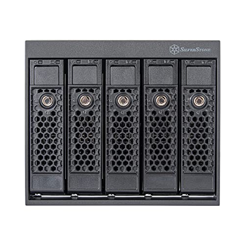Image of Silverstone Technology FS305-E Three 5.25 inch Device Bay to Five 3.5 inch SAS-12G / SATA 6Gbit /s Hot-swap Adapter Cage, SST-FS305-E