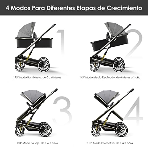 Encuentra la mejor selección de Silla paseo reclinable los más recomendados. 14 Imagen adicional