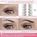 8 Sheets Eyebrows Tattoo Waterproof, 72 Pairs Eyebrow Tattoo Stickers Temporary Eyebrow Tattoos for Women & Girl, Fake Eyebrows Peel Off False 4D Hair-like Instant Transfer Brows
