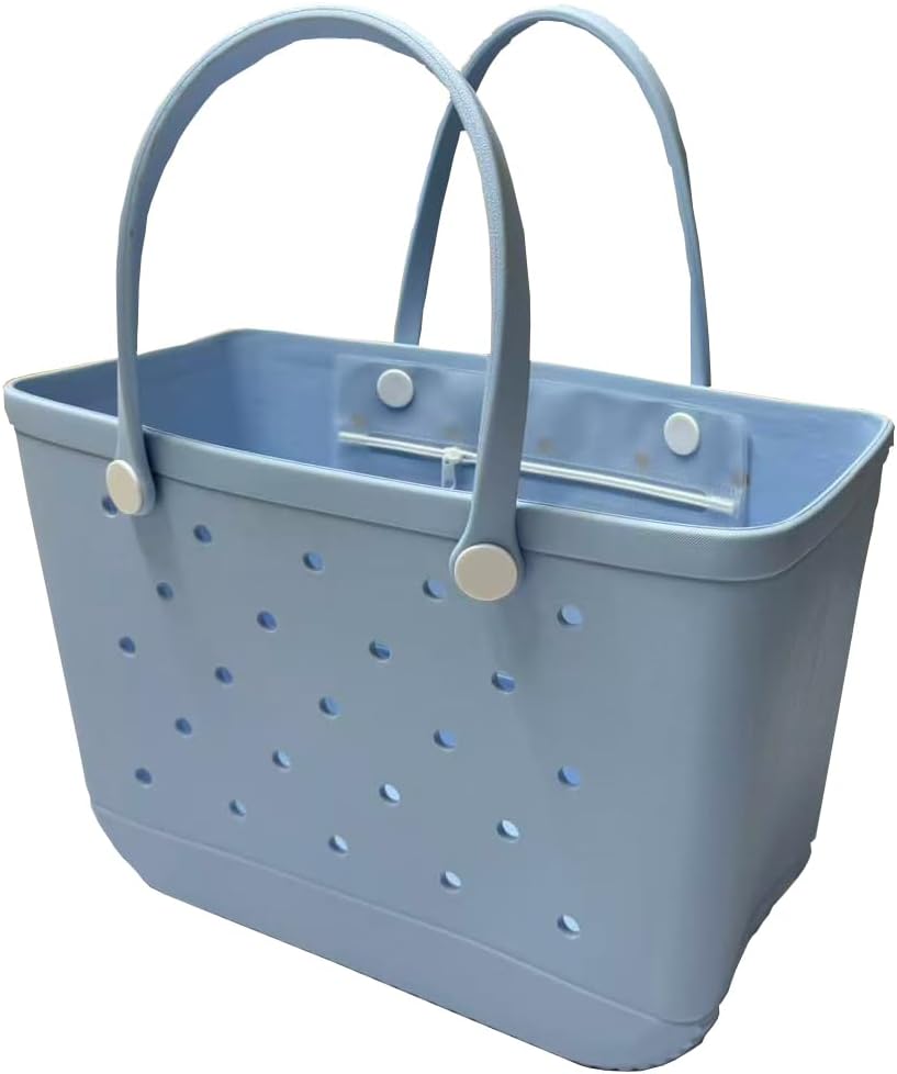 Oversized Beach Tote Bag, Extra Large Rubber Waterproof Sandproof Bag, Washable Durable Travel Tote for Pool - Image 4