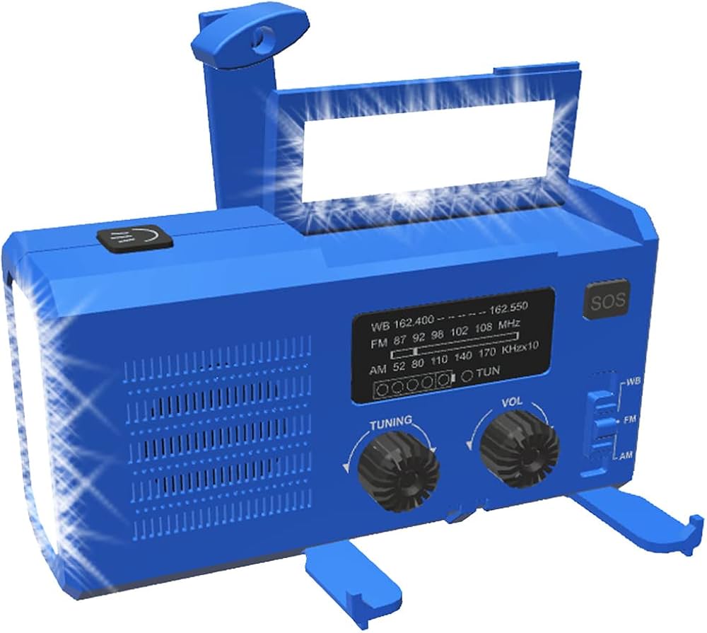 手回しソーラー式防災ラジオ - 大容量4000mAhバッテリー搭載 手回しソーラー式防災ラジオ - 大容量4000mAhバッテリー搭載 【公式通販】