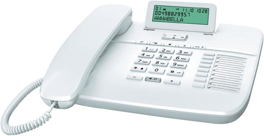 Gigaset DA710 Corded Telephone - White