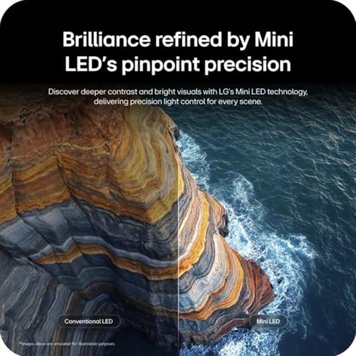 Image of LG 50QNED75BUA 50 inch Mini LED Smart TV with 4K AI Super Upscaling (2026)