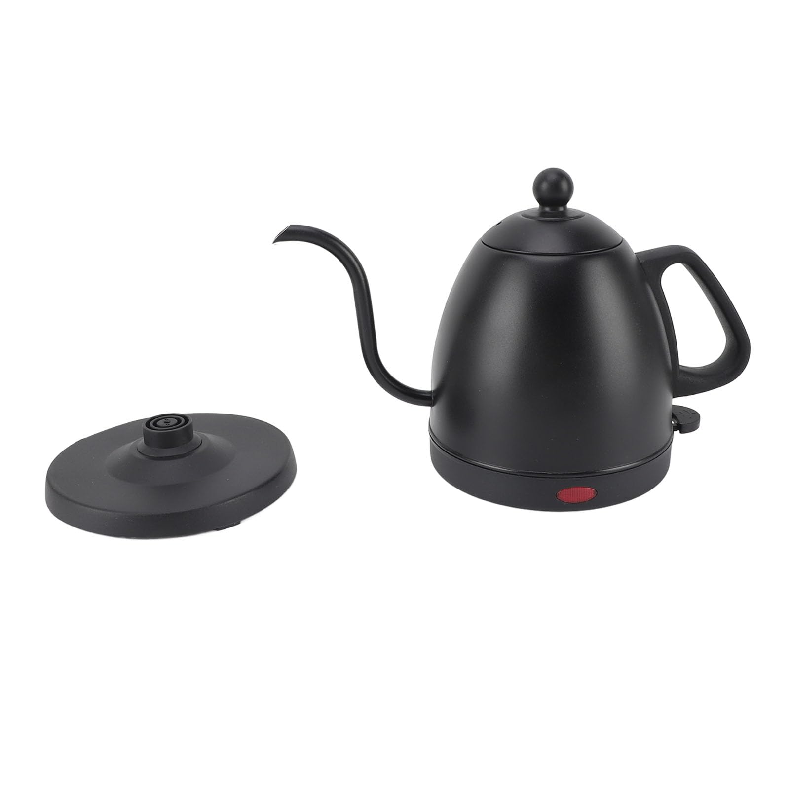 Hervidor Eléctrico de Cuello de Cisne 800ml 1000W de Calentamiento Rápido de Acero Inoxidable 304 para Verter sobre té y café, Diseño Elegante, Uso Doméstico