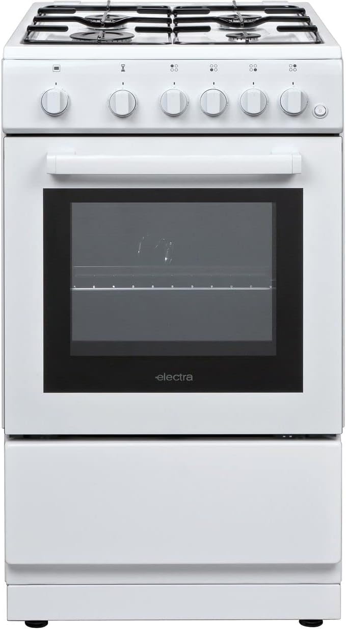 Electra BEF50SGW 50cm Gas Cooker White A Rated Amazon.co.uk Home