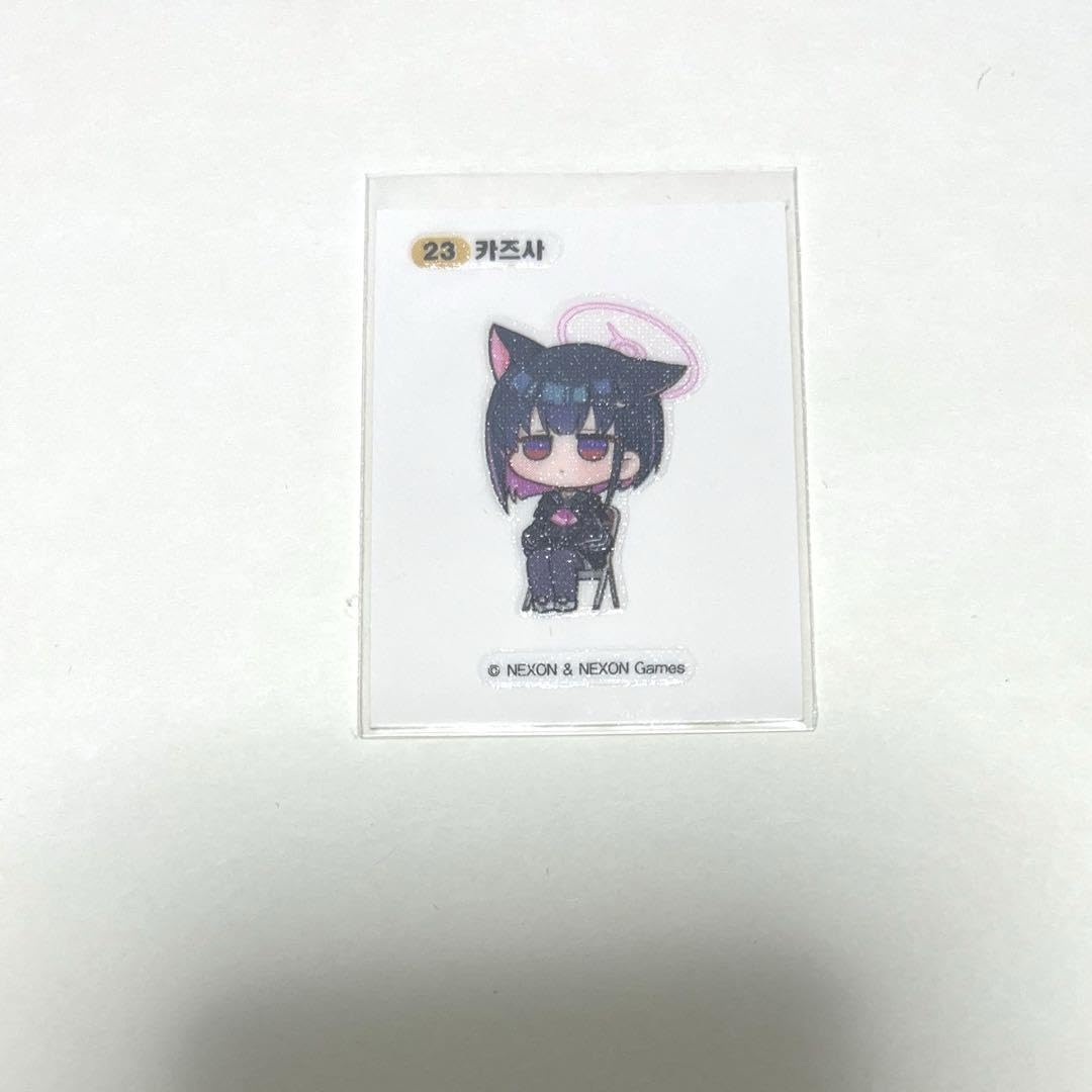 Amazon.co.jp: ブルアカ 韓国限定 gs25 ステッカー カズサ : おもちゃ