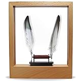 RACEROCKET Slow Motion Photo Frame 3D Photo Optical Illusion Picture Frame w/LED Lamp Slow Dance Frame Time Creative Decor Night Light Pine Wood Best for Family Friend Gifts