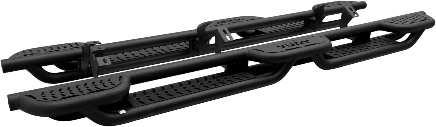 Drop Down Side Step Bars Running Boards Compatible with 2024 2025 Toyota Tacoma Double/Crew cab