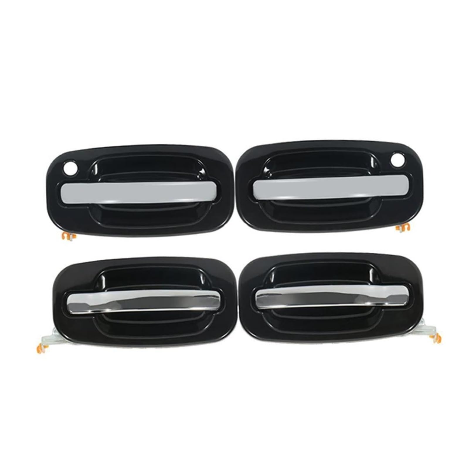 Kebjsbgtd One Color Exterior Door Handle Front Rear Left Right For Ch&Evrolet Avalanche Silverado Tahoe For G&Mc Sierra Yukon For Ca&Dillac Escalade Cars Doors Handles