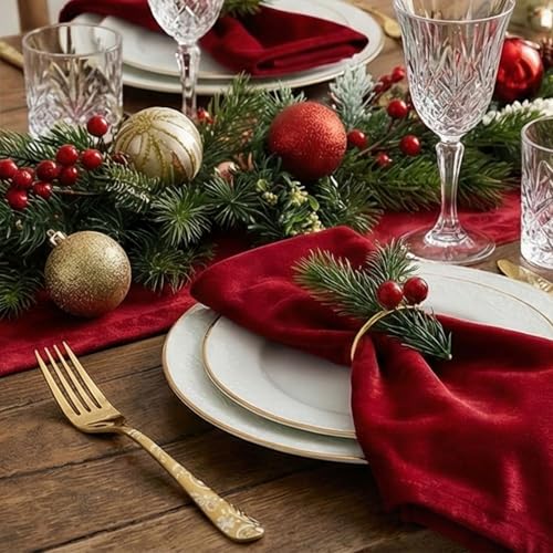 Image of 8.1 inch Aurum Gold Dinner Forks with Floral Printed Handle | 5-Piece Premium Stainless Steel Flatware Set | Elegant Dishwasher-Safe Cutlery for Home, Restaurants, and Gift Giving