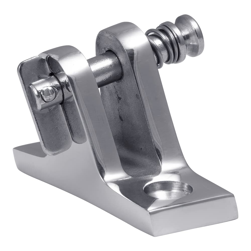White Water 6834S Angle Base Deck Hinge 80 Degrees with Removable